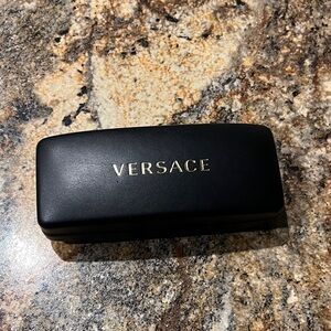 Versace Black Case with Gold Logo